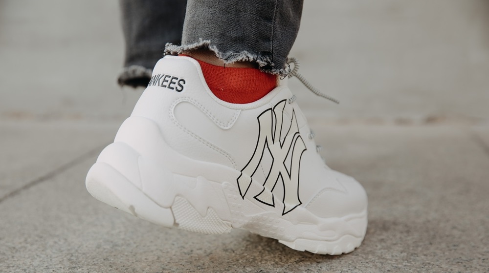 Giày MLB NY BigBall Chunky White