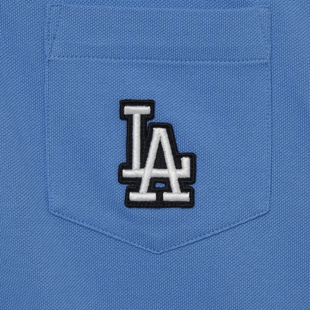 Áo Polo MLB Men's Basic Comfortable Fit Collar LA Dodgers L.Cobalt Blue