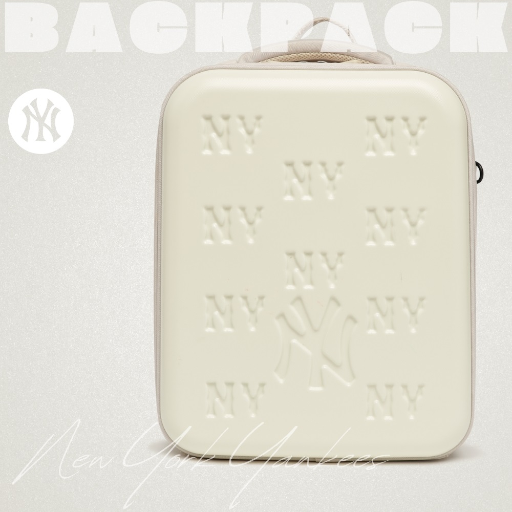 Balo MLB Korea - Slugger Backpack New York Yankees L.Beige