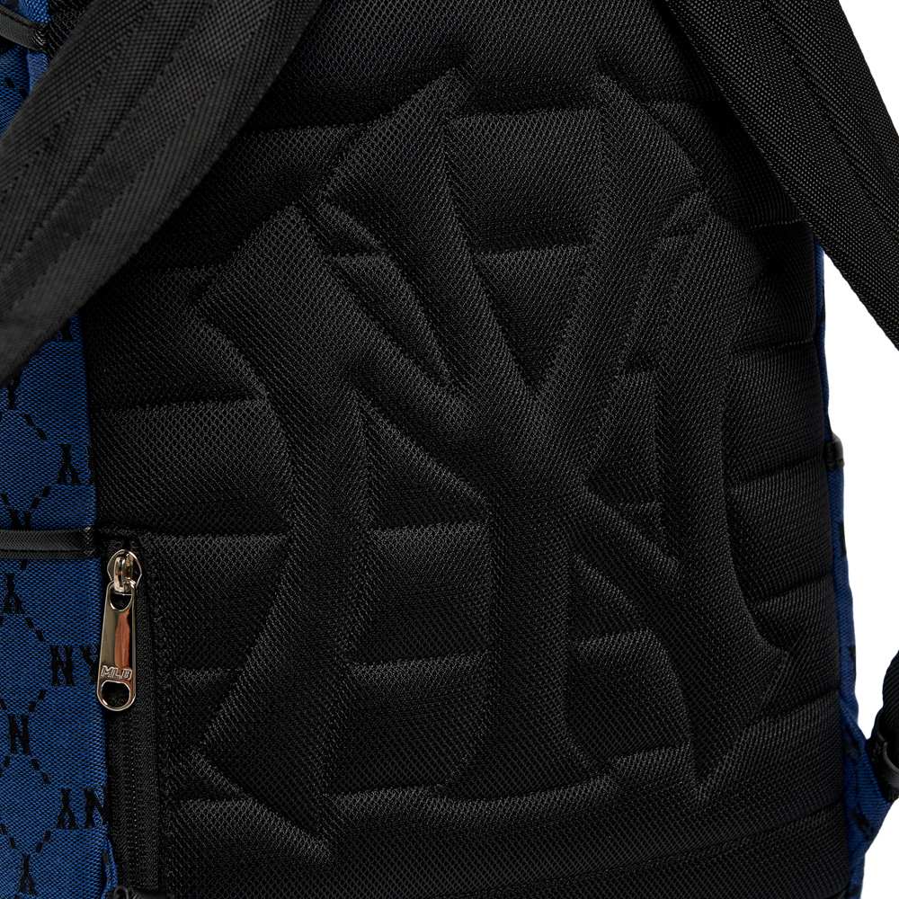 Balo MLB Korea Monogram Diamond Jacquard New York Yankees D.Blue