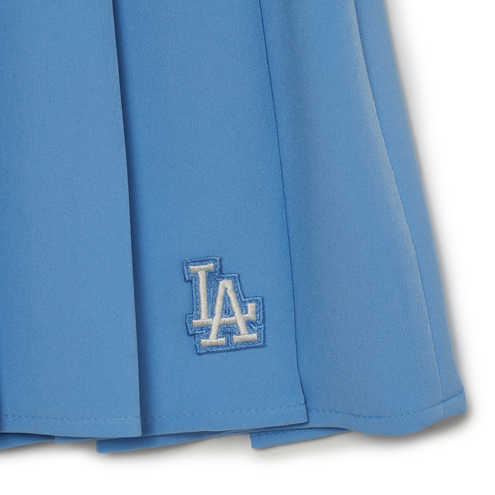 Váy MLB Women's Basic Small Logo Pleated Skirt LA Dodgers Sky Blue