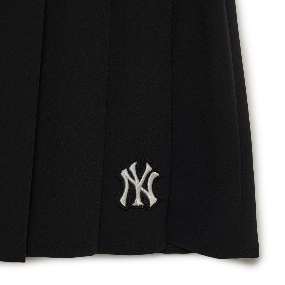 Váy MLB Women's Basic Small Logo Pleated Skirt New York Yankees Black