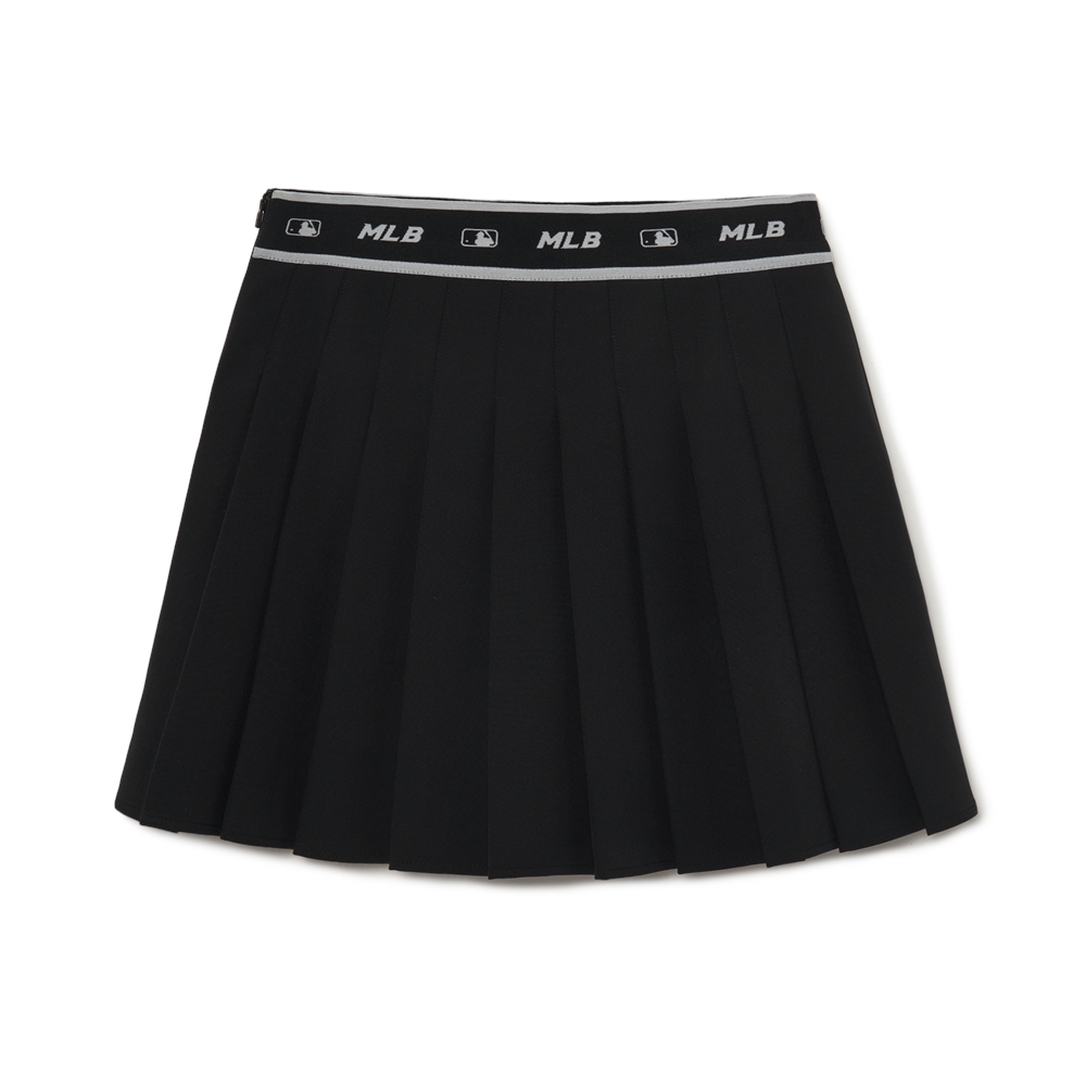 Váy MLB Women's Basic Small Logo Pleated Skirt New York Yankees Black