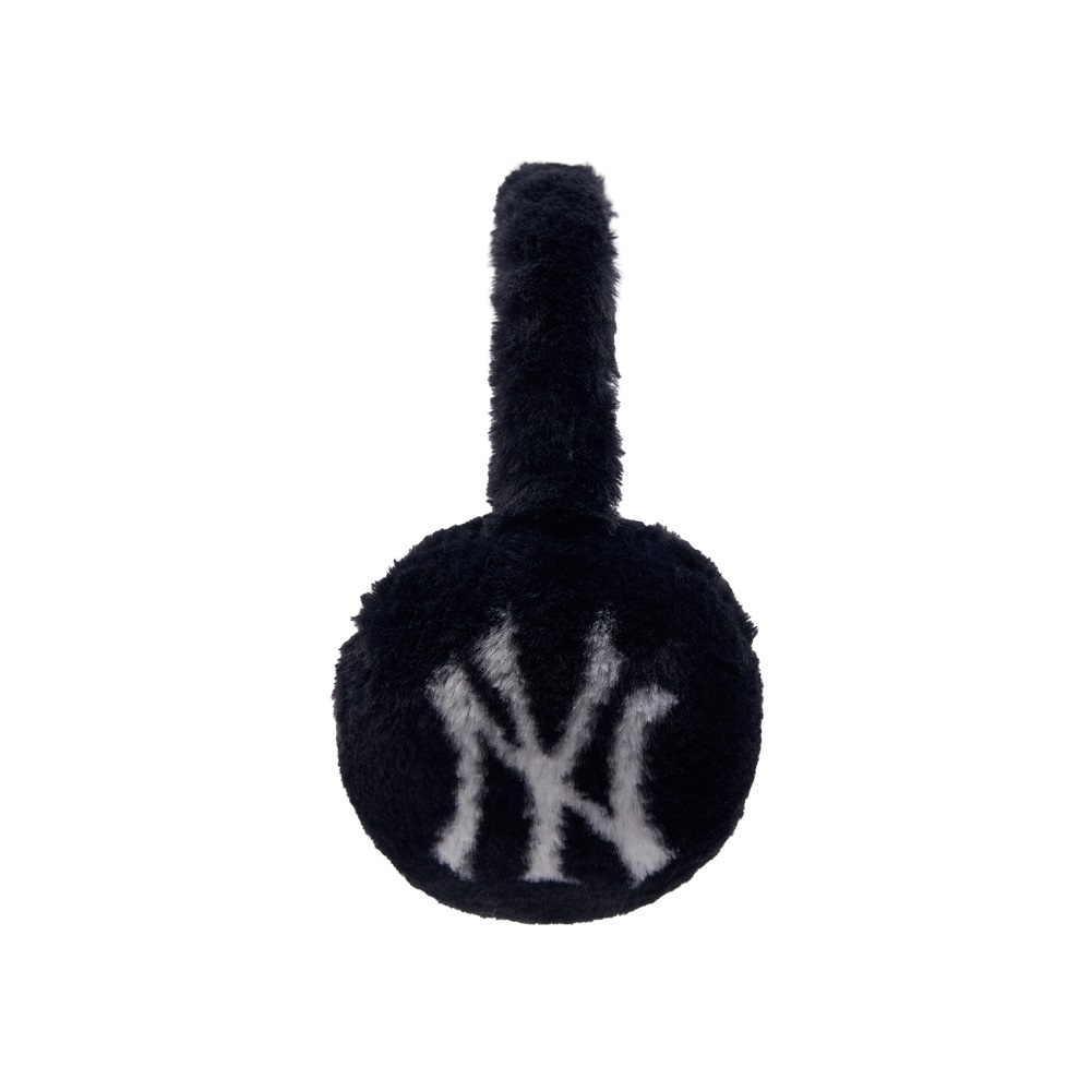 Chụp Tai MLB Giữ Ấm Logo New York Yankees Màu Đen