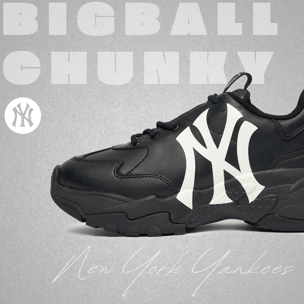 Giày MLB BigBall Chunky A New York Yankees Black