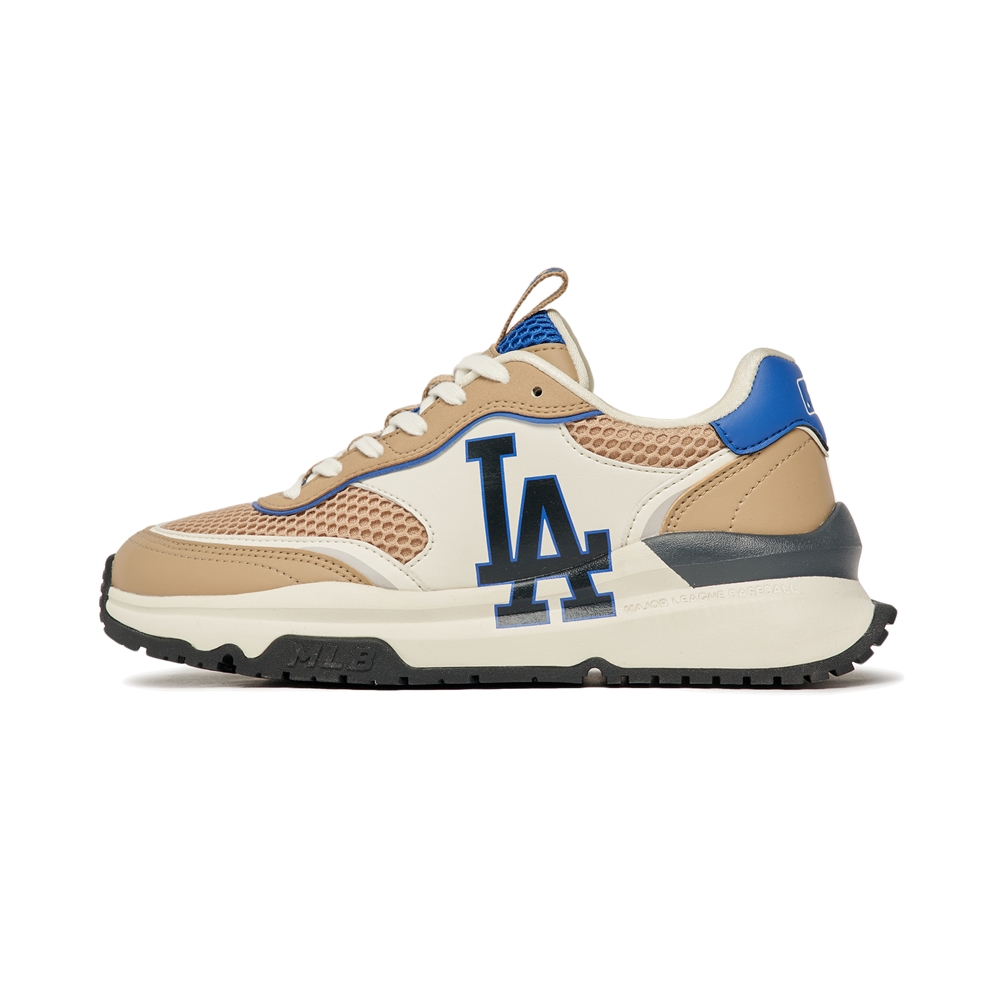 Giày MLB Korea Chunky Runner LA Dodgers Beige