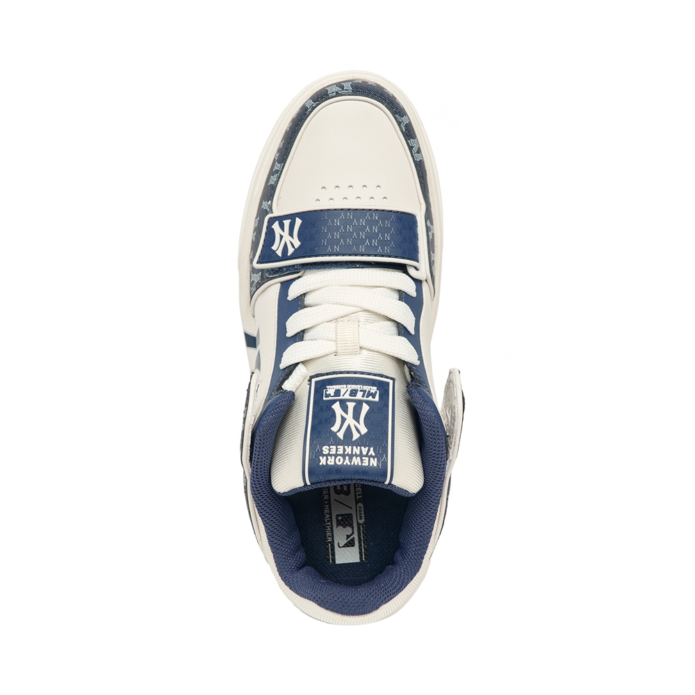 Giày MLB Chunky Liner Mid Denim New York Yankees D.Navy