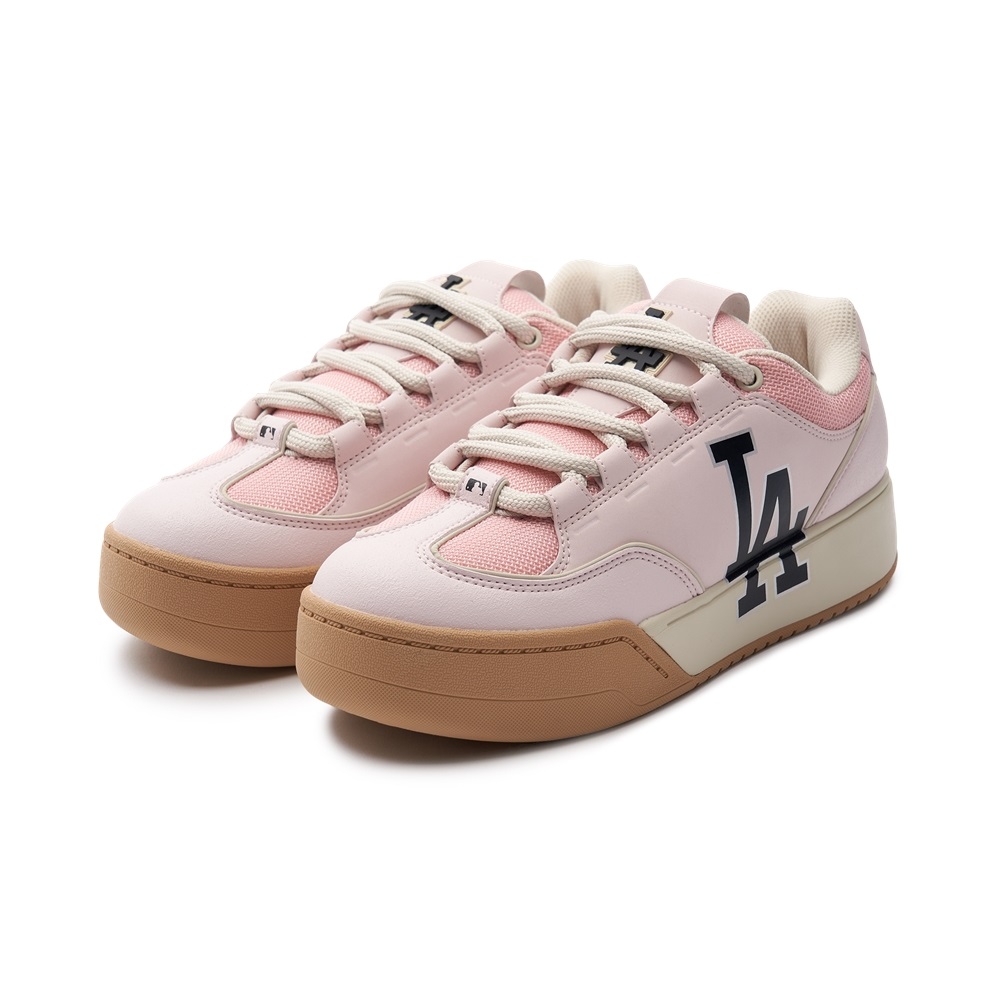 Giày MLB Korea Chunky Wide LA Dodgers Pink