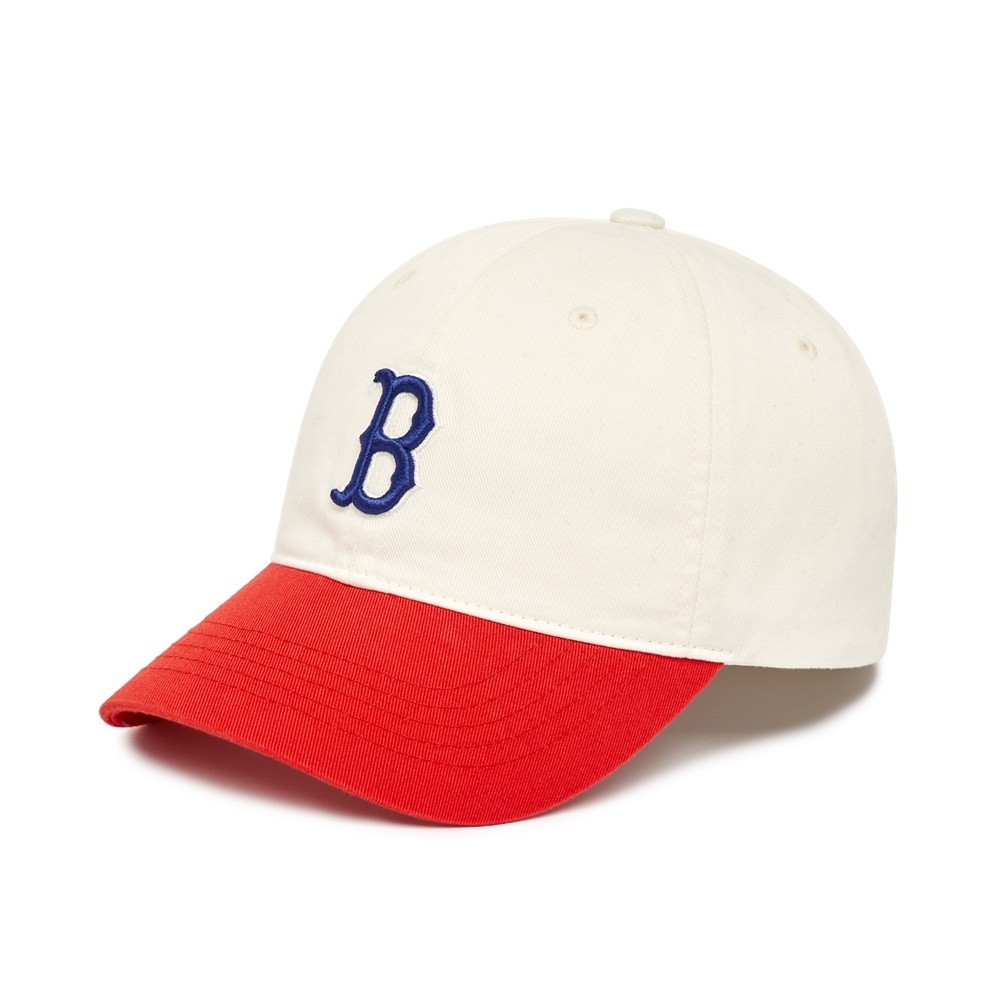 Nón MLB Basic Coloration Ball Cap Boston Red Sox Red