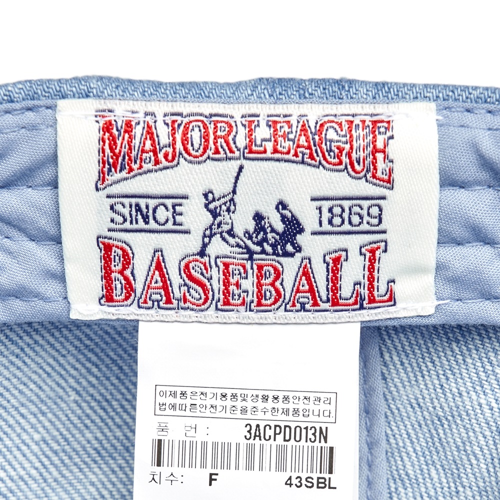 Nón MLB Denim Unstructured Ball Cap Boston Red Sox L.Sky Blue