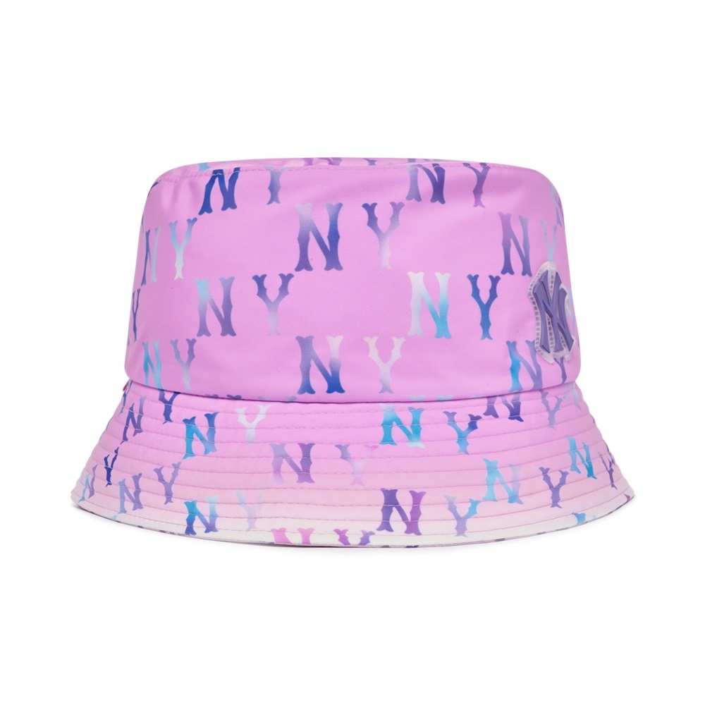 Nón MLB Gradient Monogram Bucket Hat New York Yankees Violet