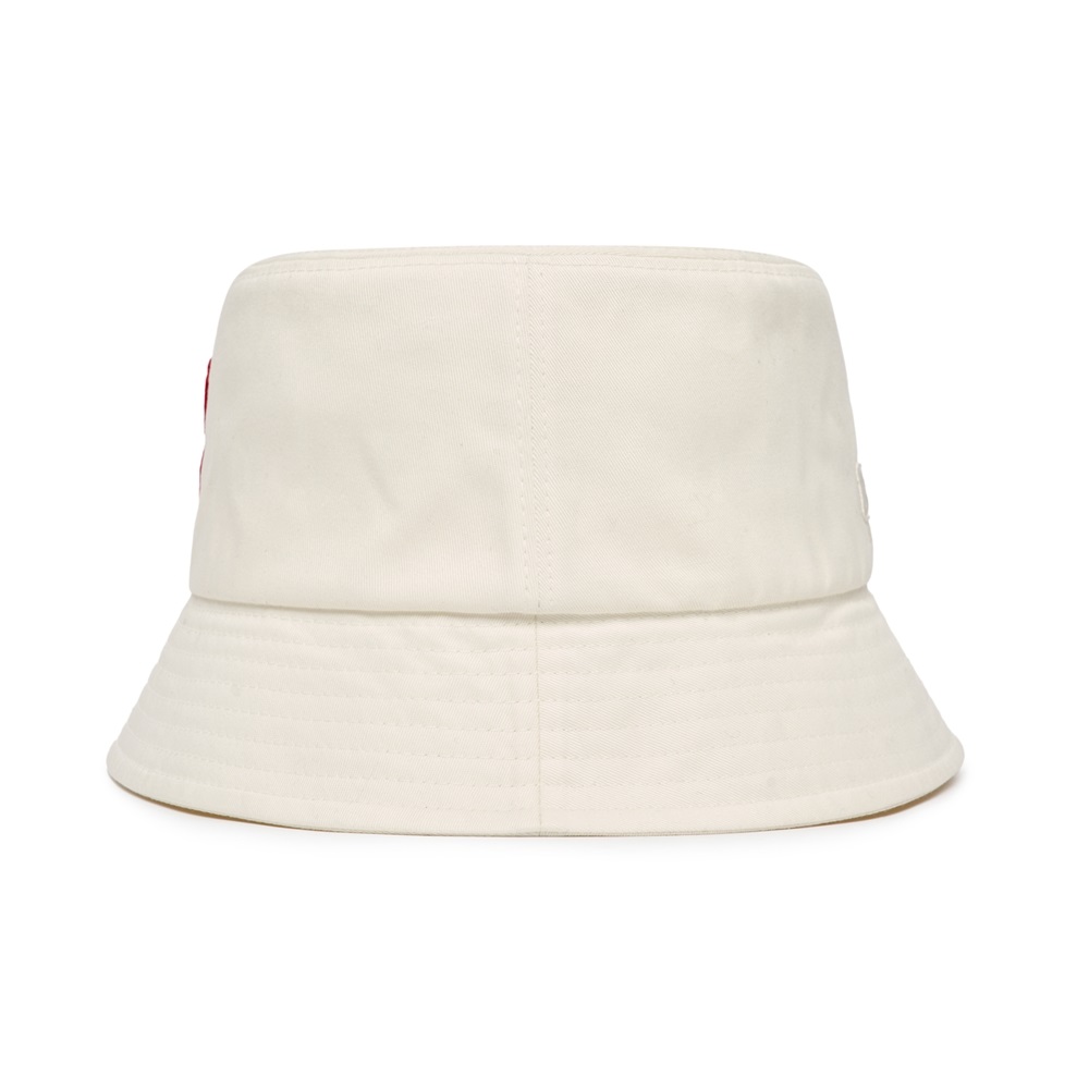 Nón MLB Heart Bucket Hat New York Yankees Ivory