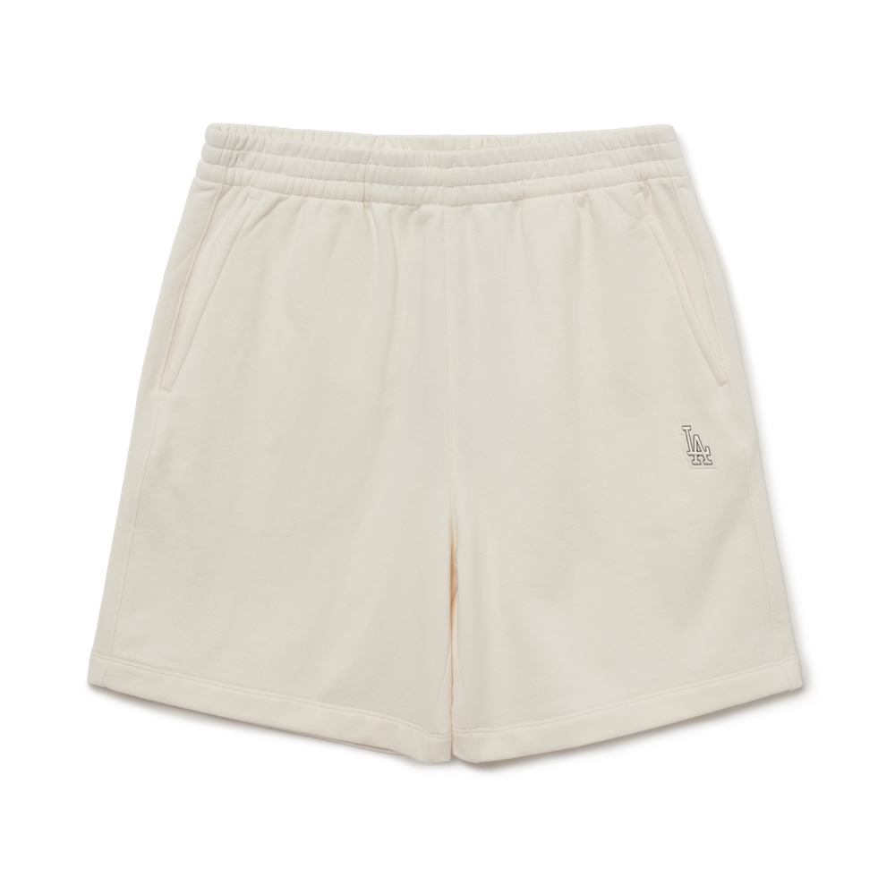 Quần Shorts MLB Basic Small Logo 5 LA Dodgers Cream