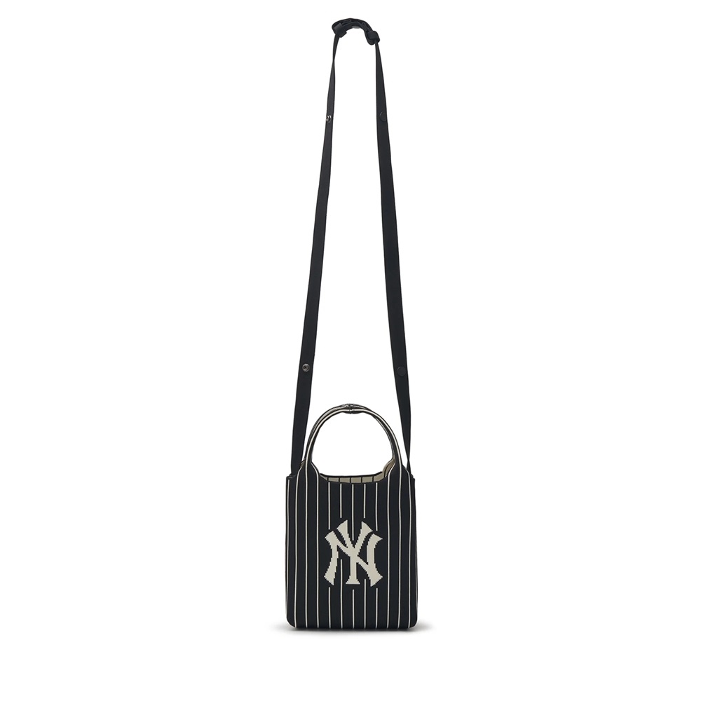 Túi MLB Korea Basic Big Logo Knit Cross Bag New York Yankees Black