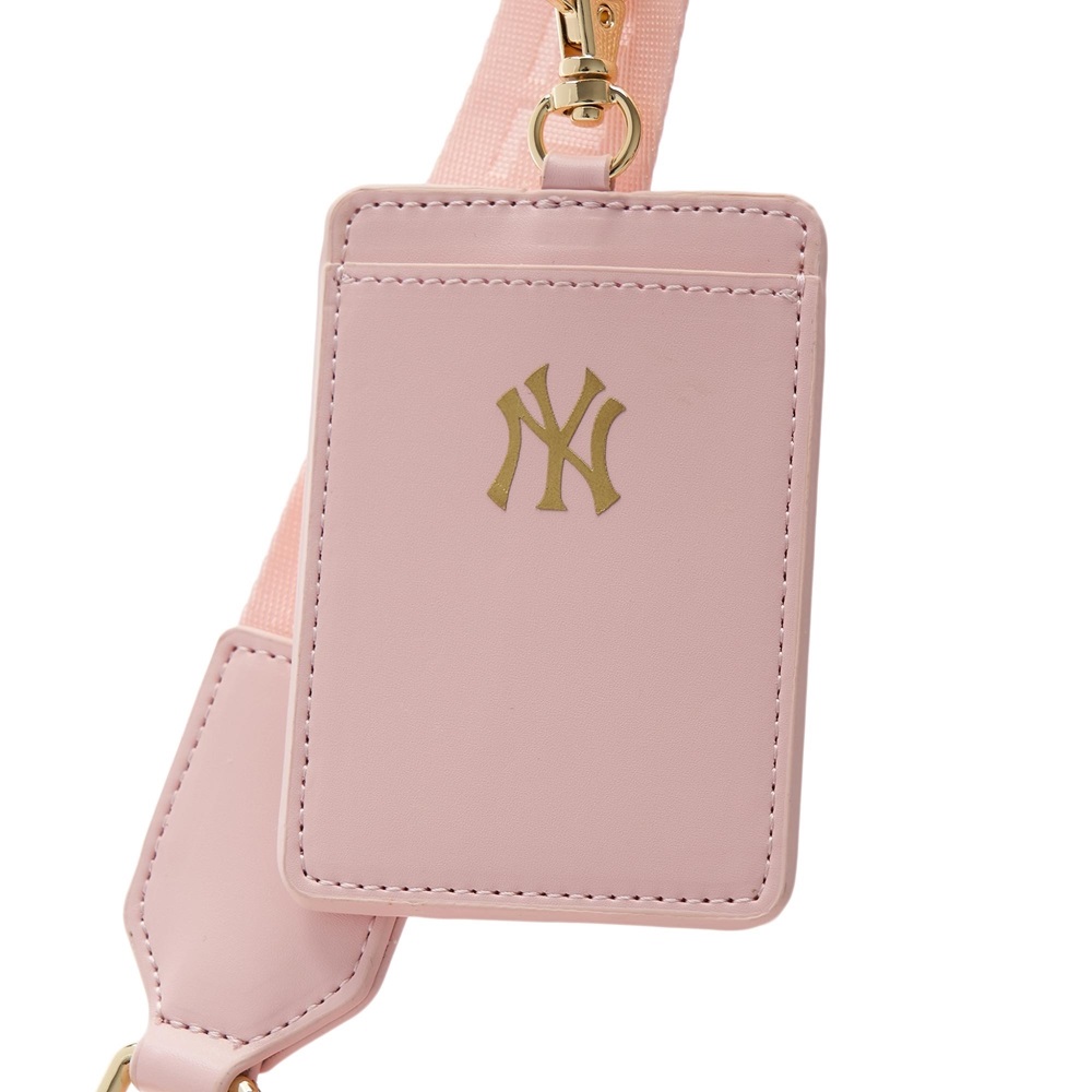 Túi MLB Korea Dia Monogram JQD Camera Bag New York Yankees Pink