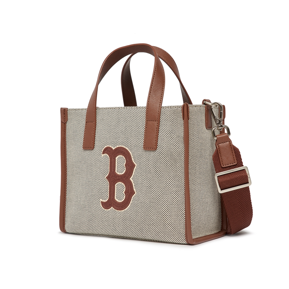 Túi MLB Basic Big-Logo Canvas Small Tote Bag Boston Red Sox D.Brown