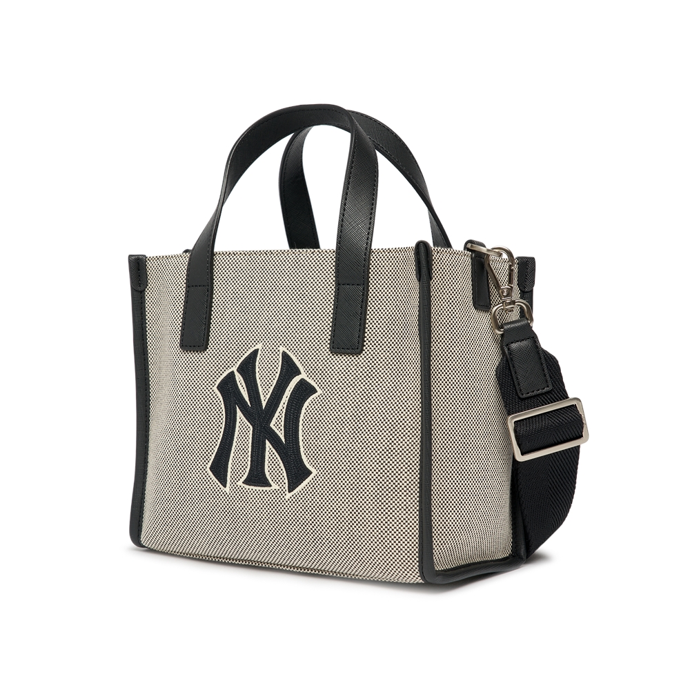 Túi MLB Basic Big-Logo Canvas Small Tote Bag New York Yankees Black