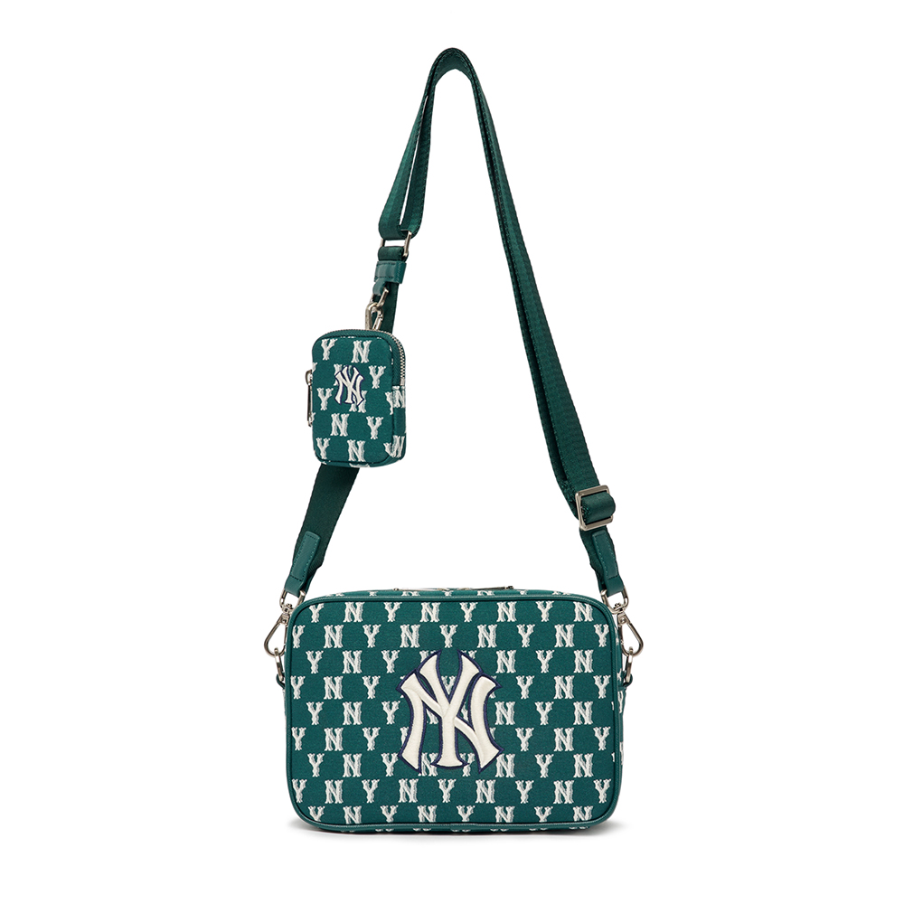 Túi MLB Classic Monogram Jacquard Cross Bag New York Yankees D.Green