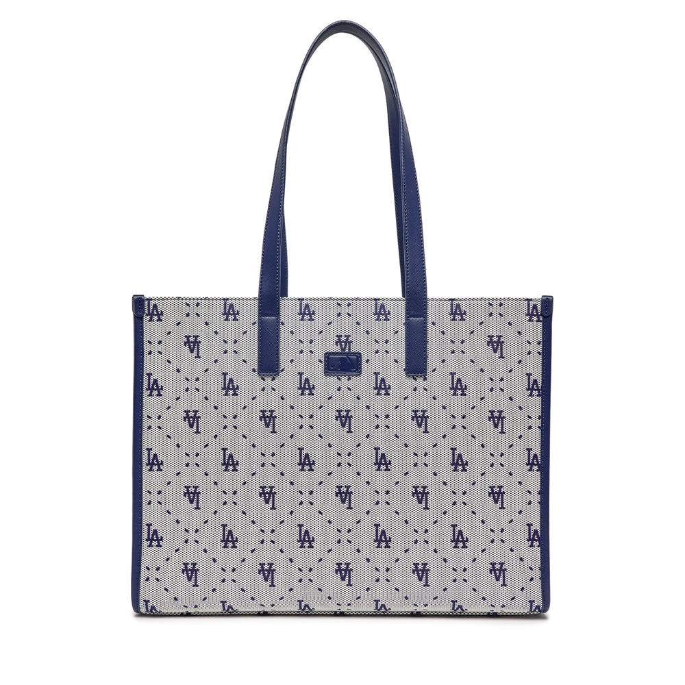 Túi MLB Diamond Monogram Jacquard Large Tote Bag LA Dodgers L.Navy