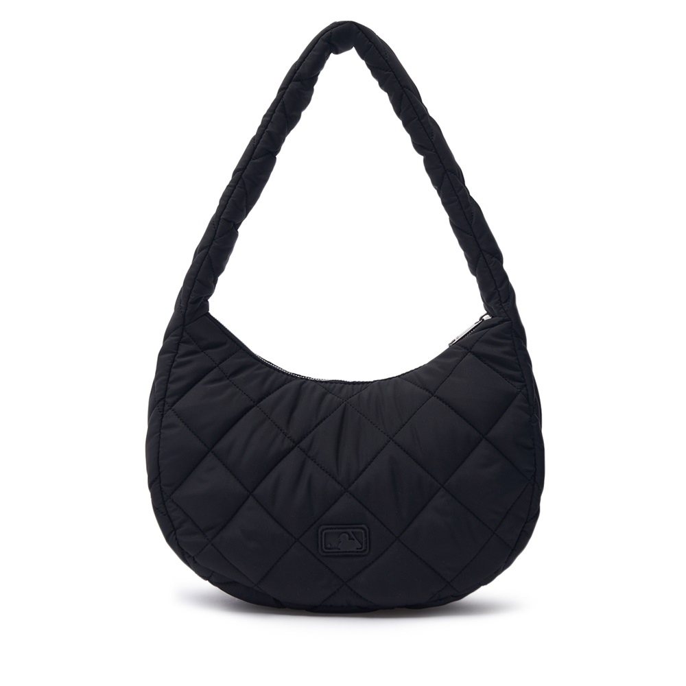 Túi MLB Korea Quilted Hobo Bag Medium New York Yankees Black