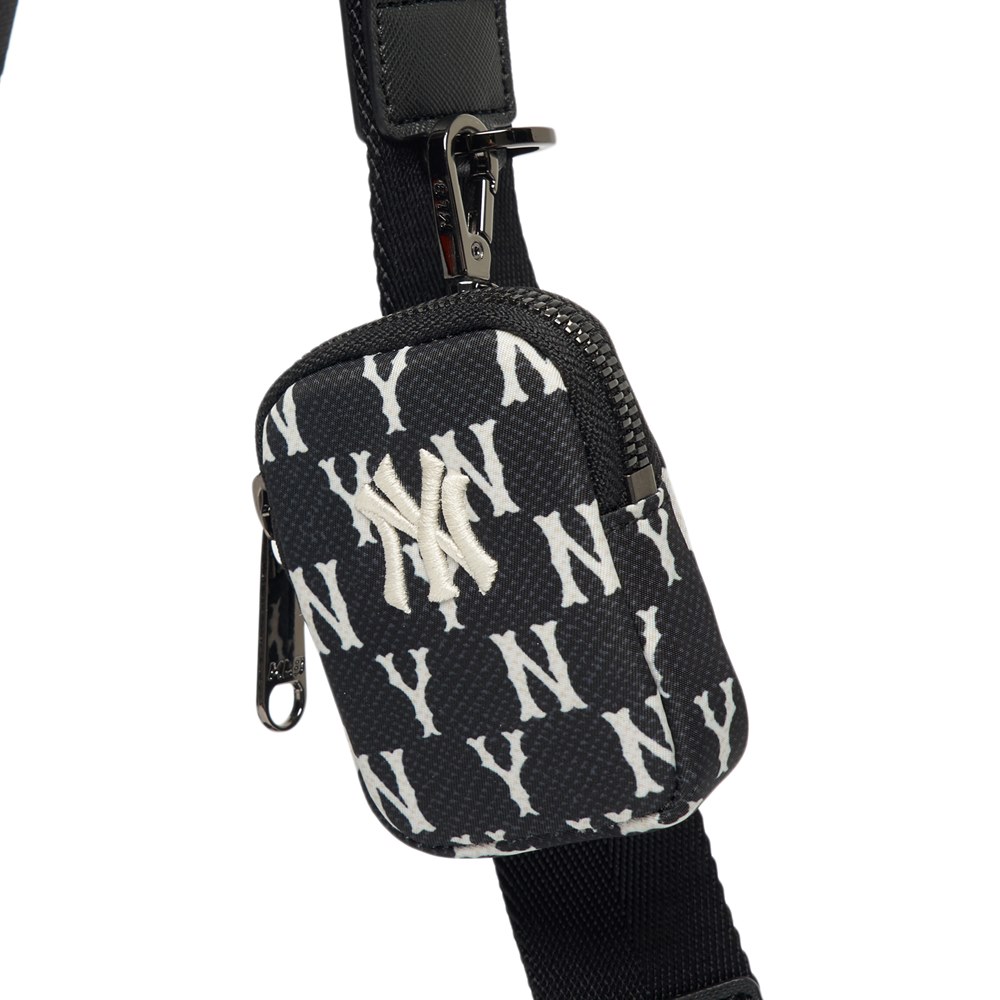 Túi MLB Korea Monogram Mini Cross Bag New York Yankees Black