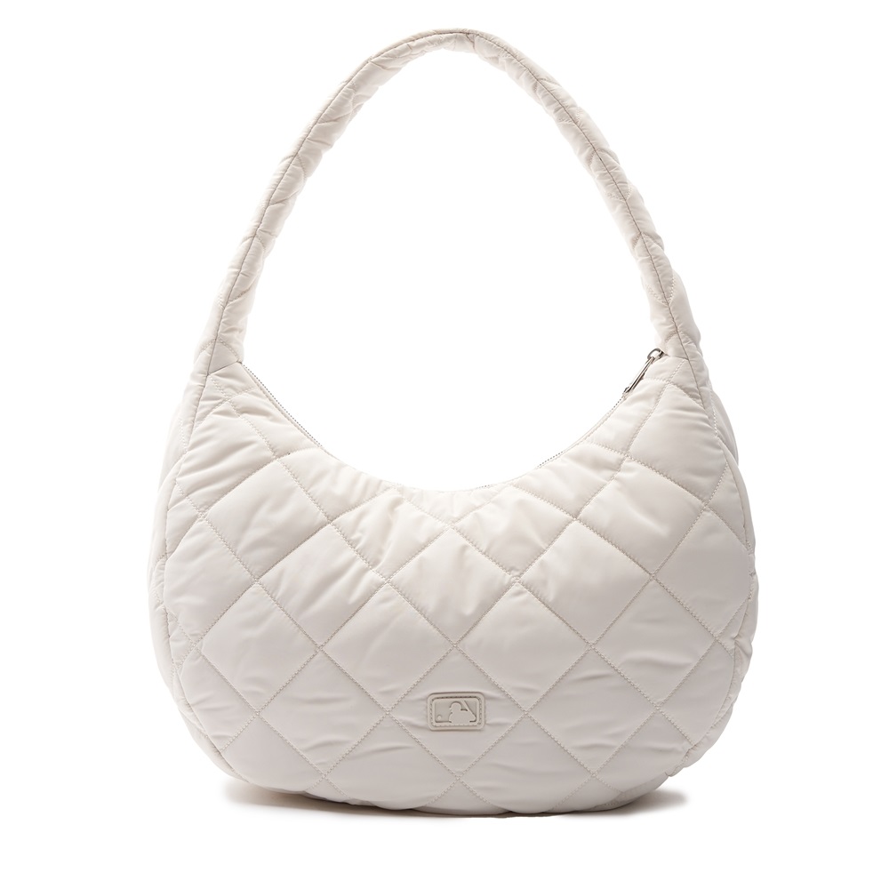 Túi MLB Korea Quilted Hobo Bag Large Boston Red Sox Cream