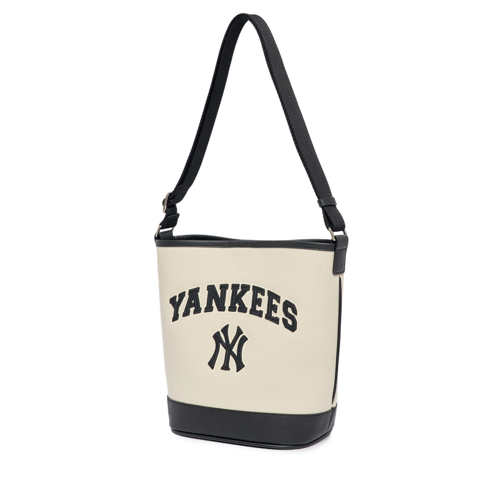 Túi MLB Varsity Basic Canvas Bucket Bag New York Yankees D.Cream