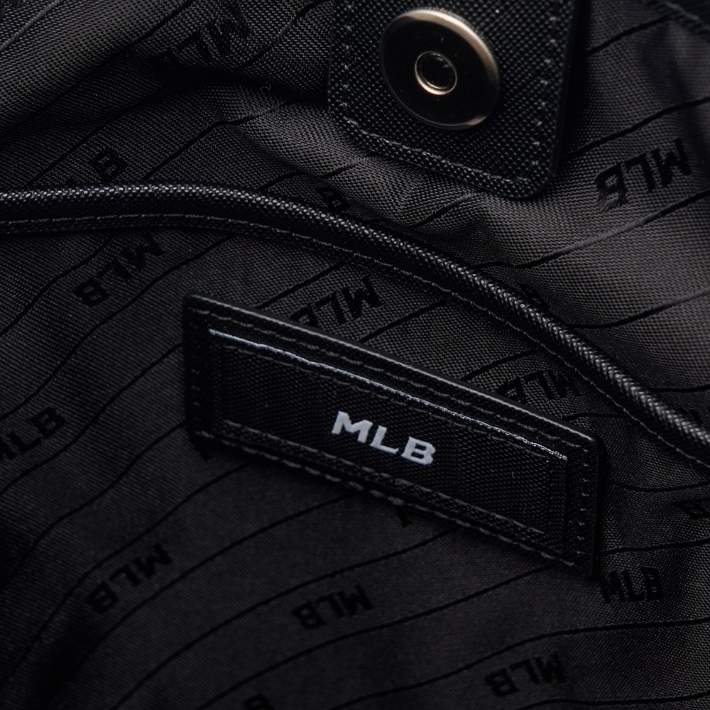 Túi MLB Korea Monogram Jacquard Bucket Bag New York Yankees Black