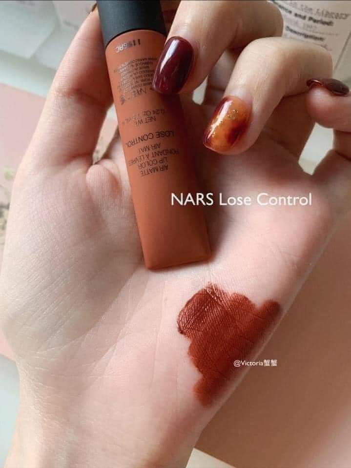 Son Kem Nars Air Matte Lip Color 360 Lose Control - Nâu Cam