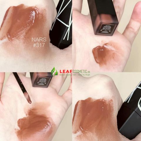 Bảng Màu Son Kem Nars Air Matte Ultra Lip Tint #317 Sex Kitten - Cam Nâu