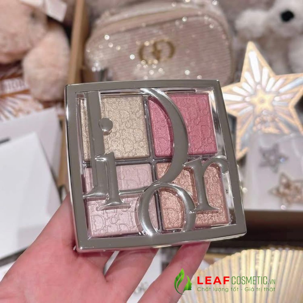 Phấn Bắt Sáng Highlight Dior Backstage Glow Maximizer Palette 004 Rose Gold Glow chính hãng