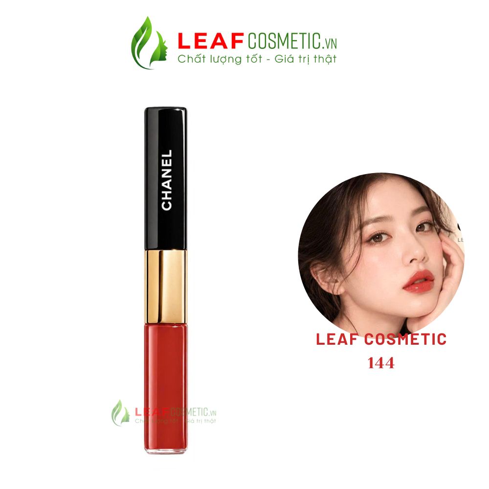 Son Chanel Le Rouge Duo Ultra Tenue 152 Shake màu đỏ đất ánh cam