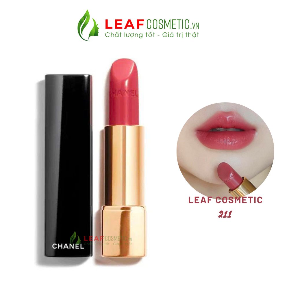 Son Chanel Rouge Allure Luminous Intense 211 Subtile – Màu Hồng Đỏ Đất