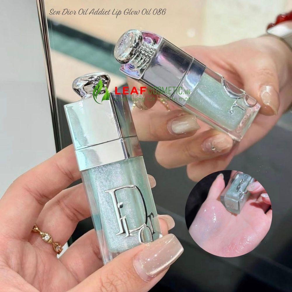 Son Dưỡng Dior Addict Lip Glow Oil 086 Minty Nude Trong Trẻo chính hãng