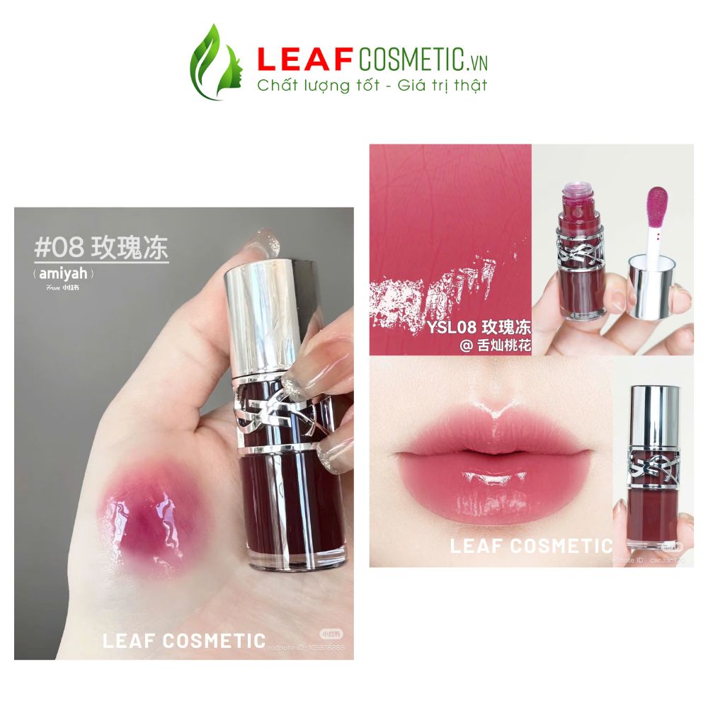 Son Dưỡng YSL Loveshine Lip Oil Gloss 08 Purple Dream chính hãng