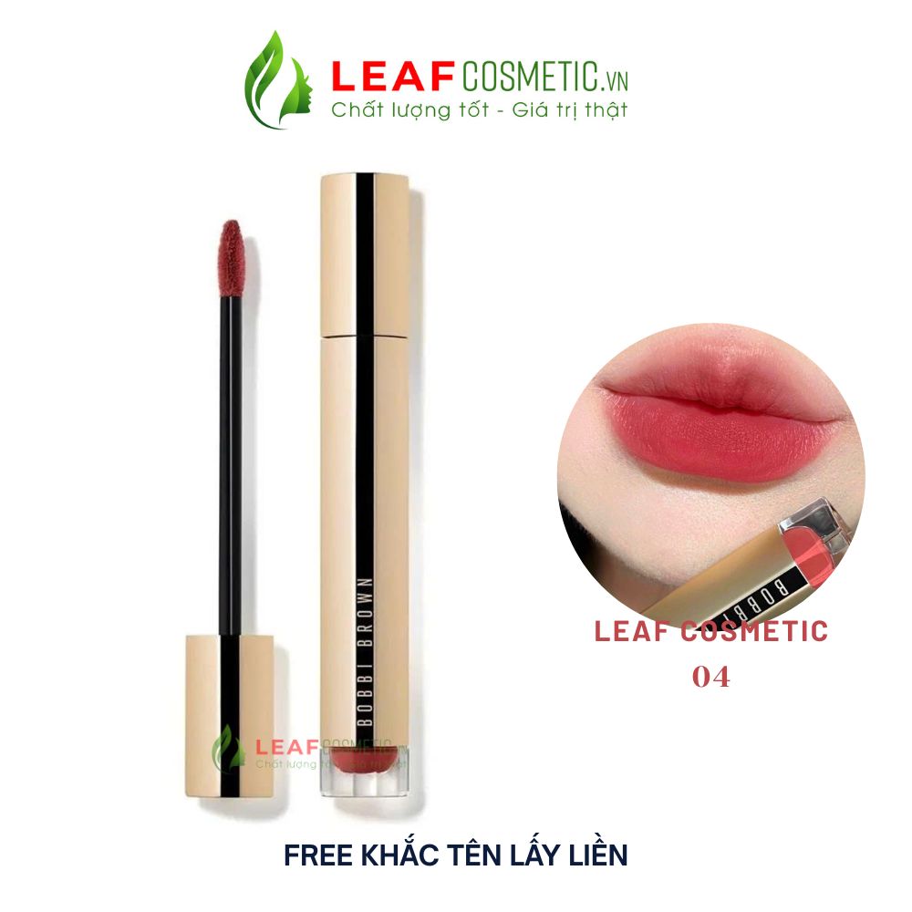 Son kem lì Bobbi Brown Luxe Matte Liquid Lipstick 04 Claret