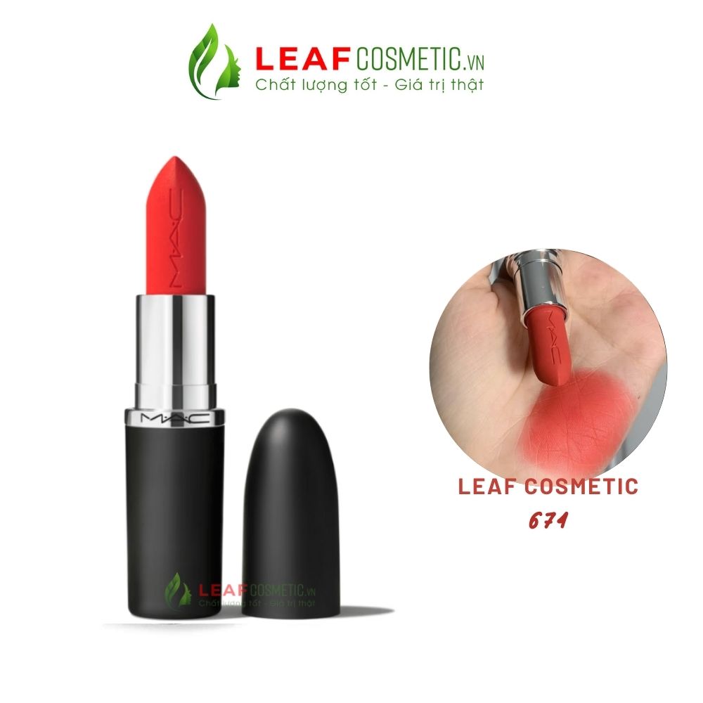 Son MAC Ximal Matte 674 No Coral Ation Cam San Hô chính hãng