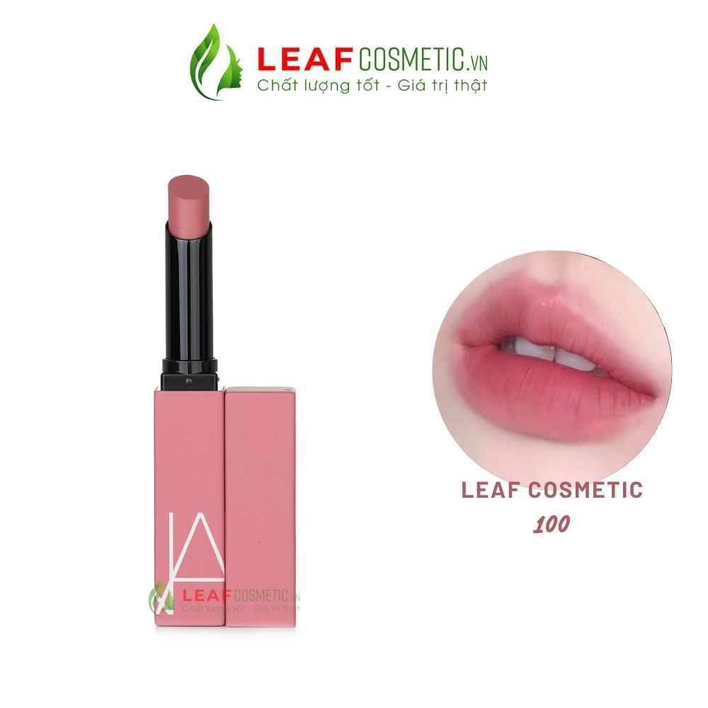 Son Nars Powermatte Lip 100 Sweet Disposition Hồng Be chính hãng