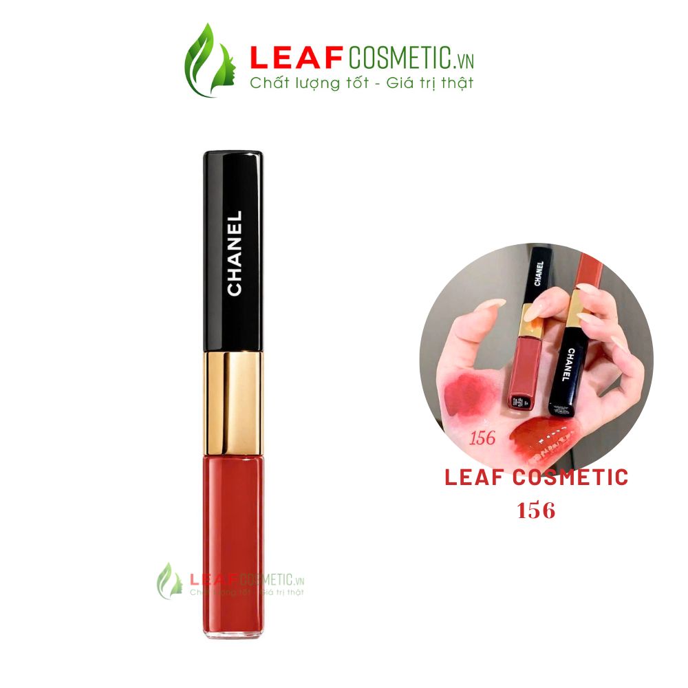 Son Chanel Le Rouge Duo Ultra Tenue 156 Dance màu đỏ gỗ