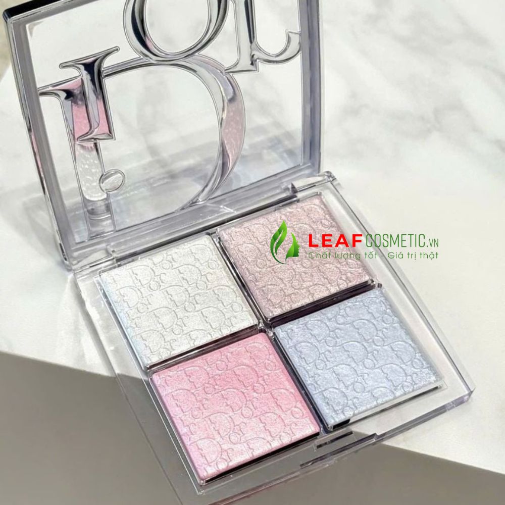 Phấn Bắt Sáng Dior Backstage Glow Maximizer Palette 002 Frosted Opal tổng thể