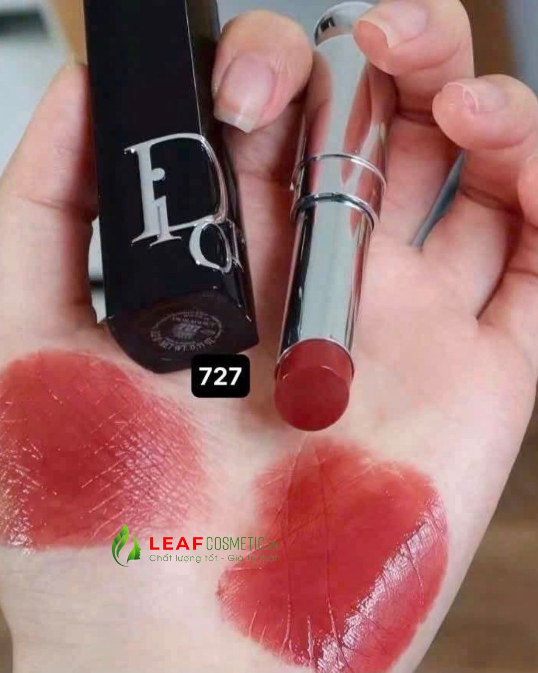 727 Dior Myth – Màu Đỏ Nâu của Dior Addict Shine Lipstick