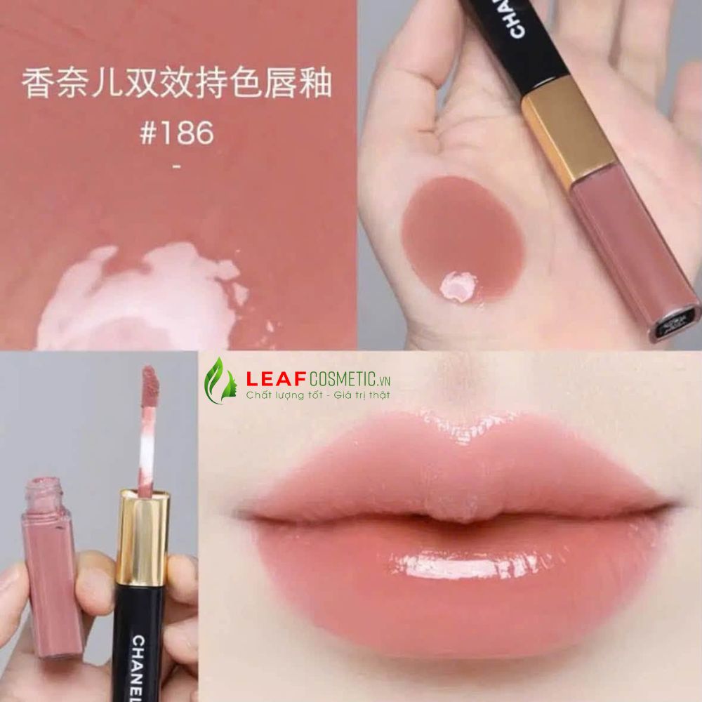 Màu son Chanel 186 Pink Nude hồng nude