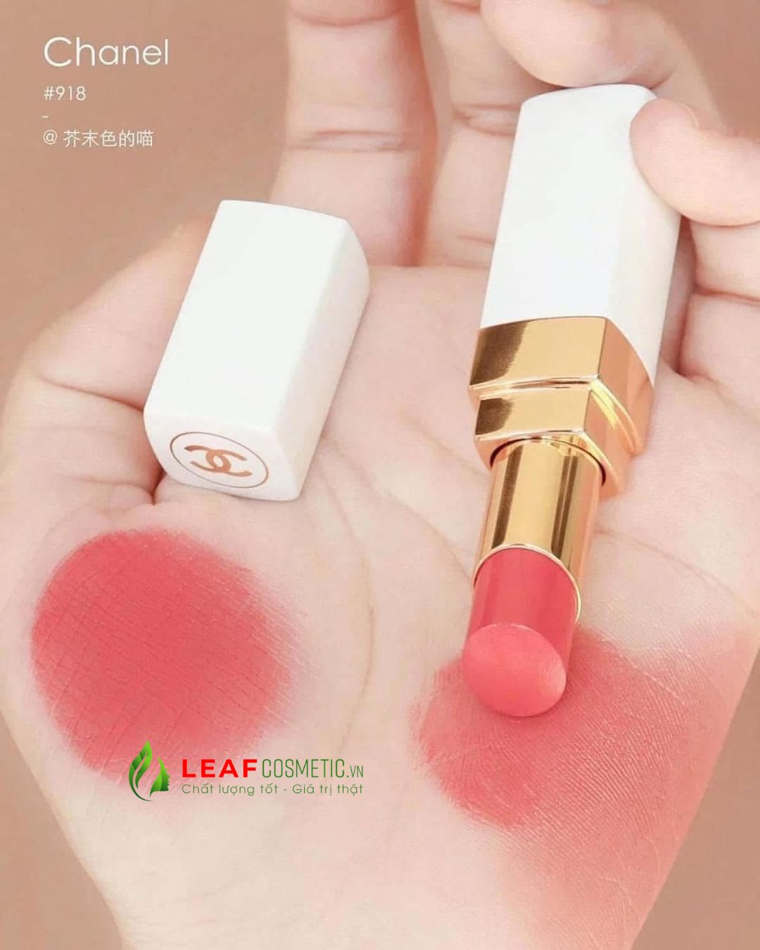 Màu son 918 My Rose hồng đào tự nhiên của Chanel