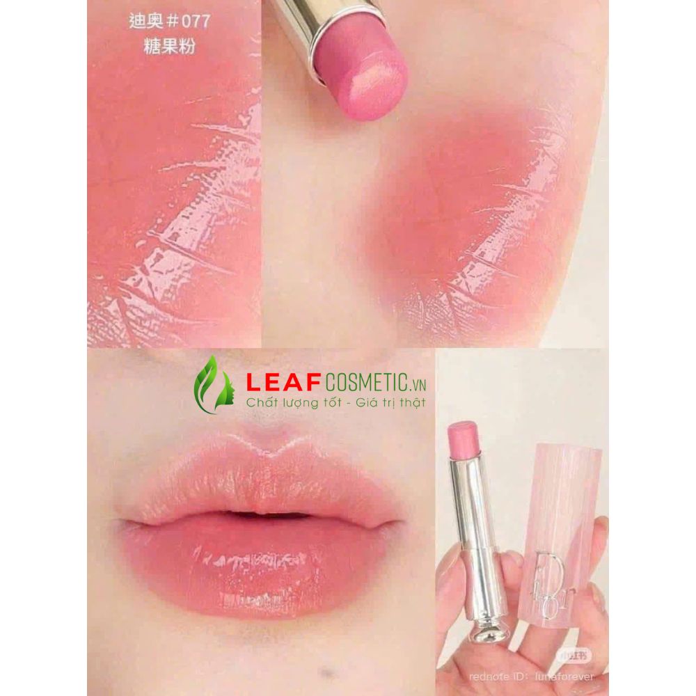 Màu Son Dior 077 Candy hồng kẹo tự nhiên