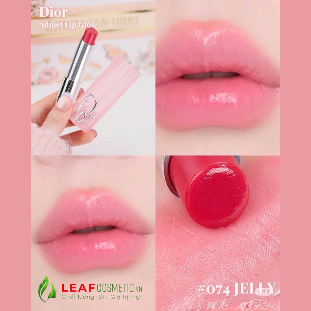Màu Son Dior 074 Jelly hồng đào trong trẻo