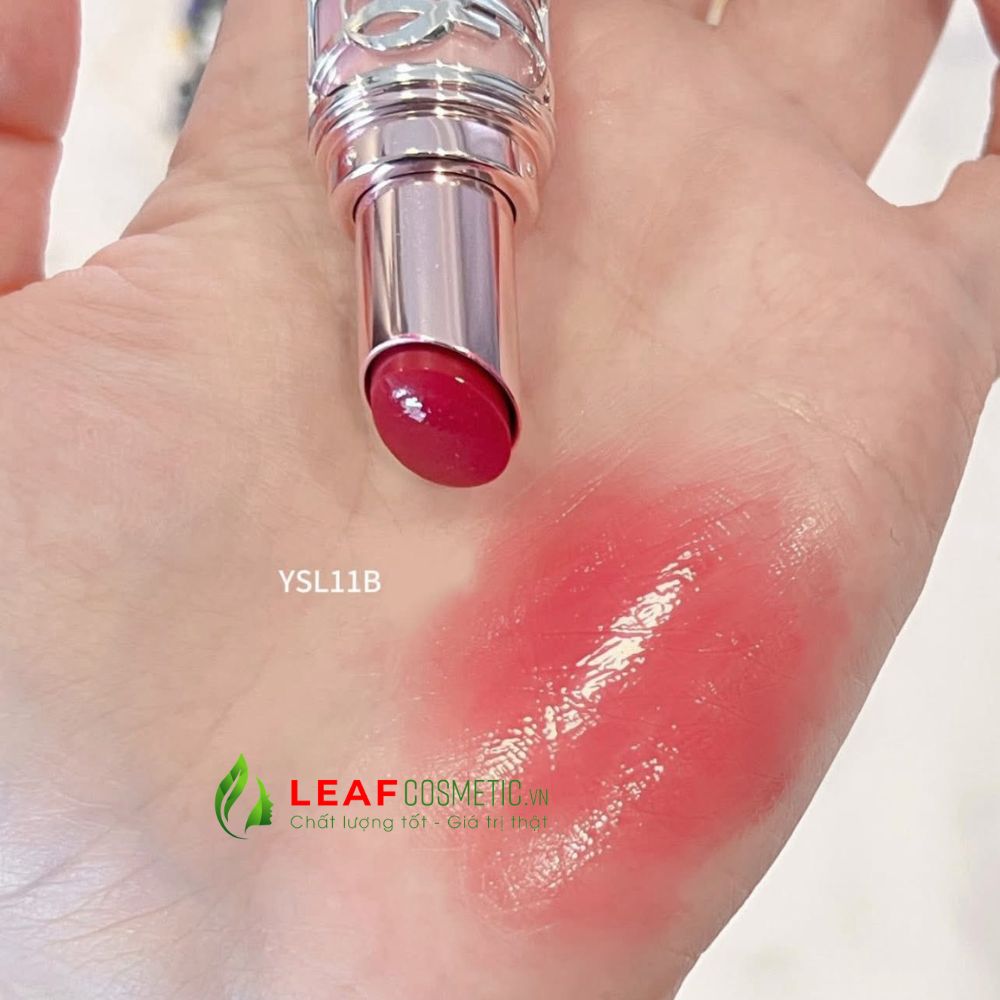 Màu son YSL 11B Berry Lolly hồng dâu tự nhiên