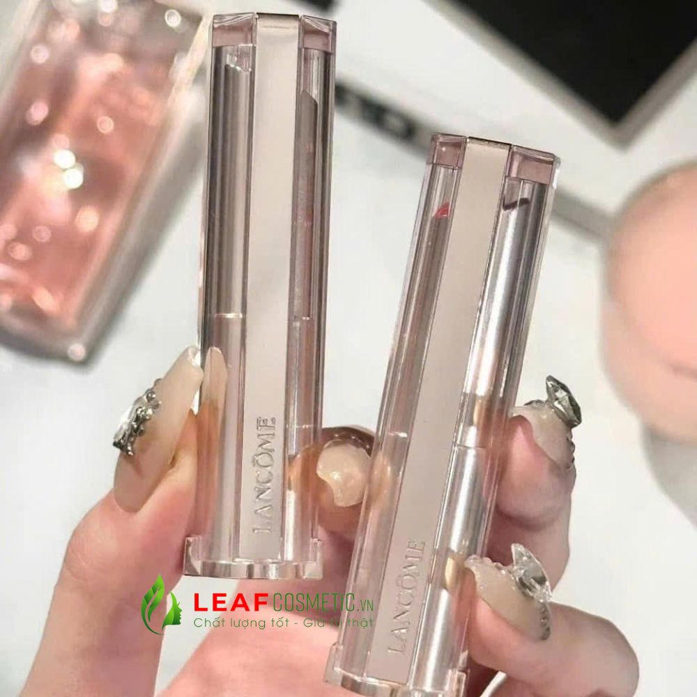 Thỏi Son Dưỡng Lancome Lip Idôle Squalane Butterglow màu 10 Hồng Đào sang trọng