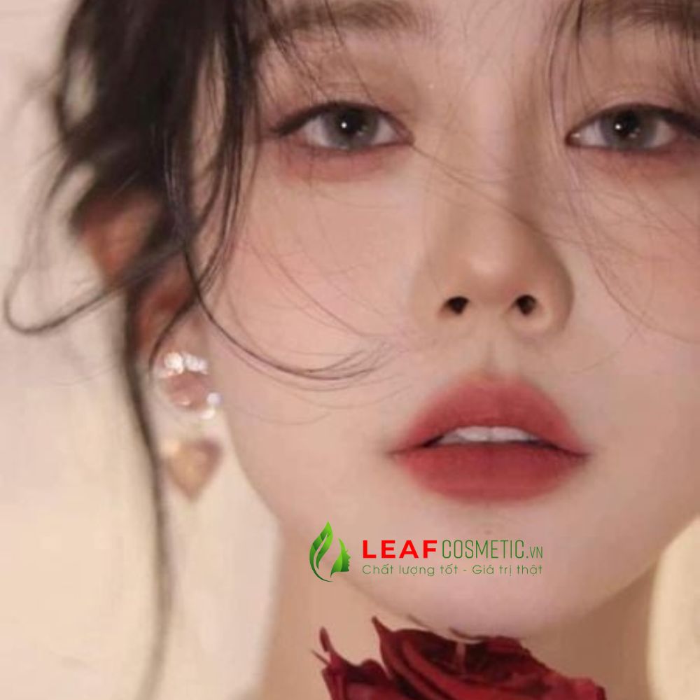 Mẫu đánh Son Kem Nars Air Matte Lip Color 684 Gipsy tone đỏ hồng đất quyến rũ