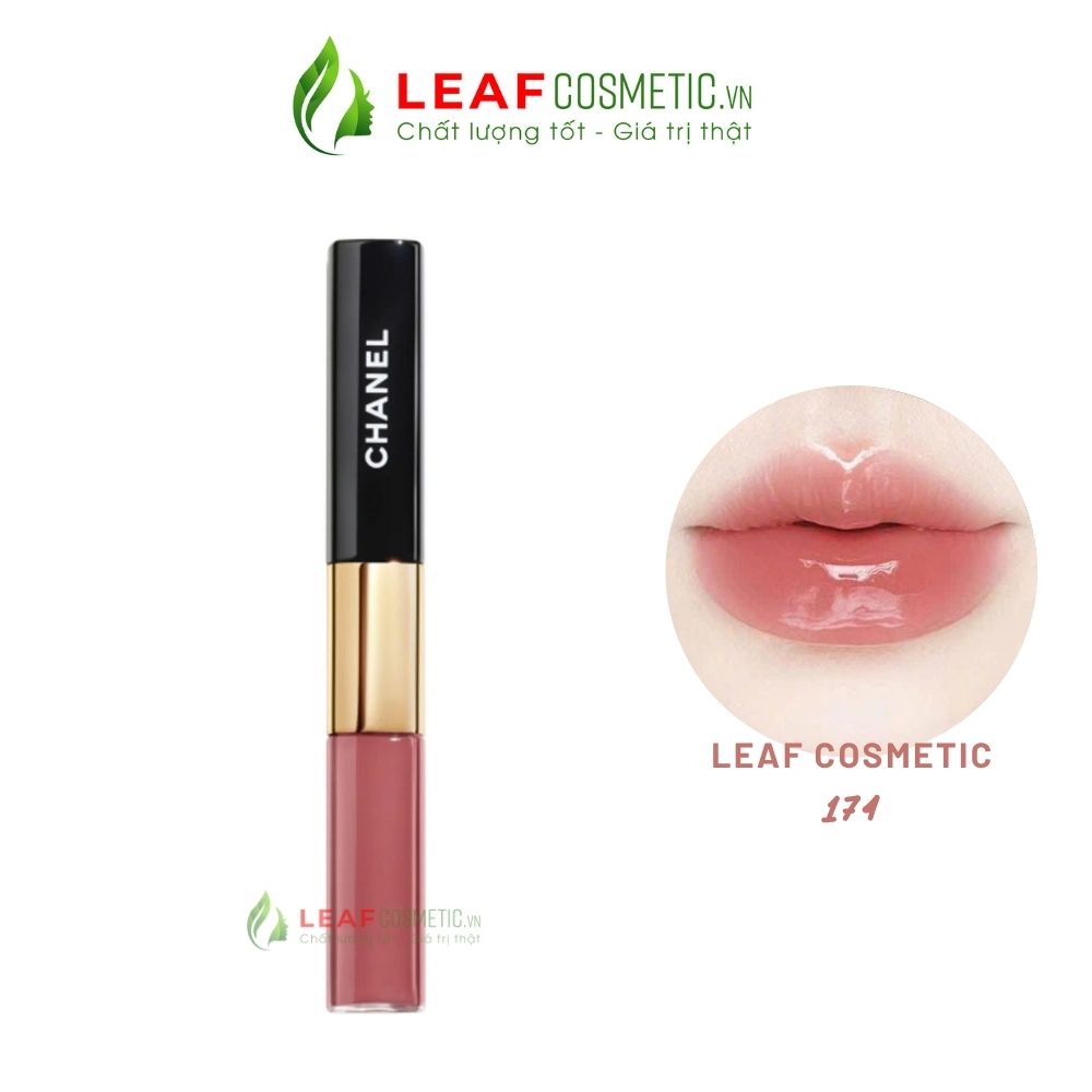 Son Kem Chanel Le Rouge Duo Ultra Tenue 174 Endless Pink - Hồng Baby chính hãng