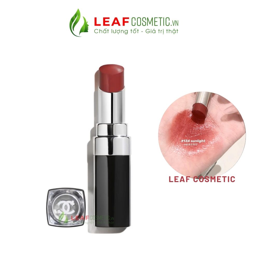 Son Chanel Rouge Coco Bloom 134 Sunlight - Đỏ Cam Đất chính hãng